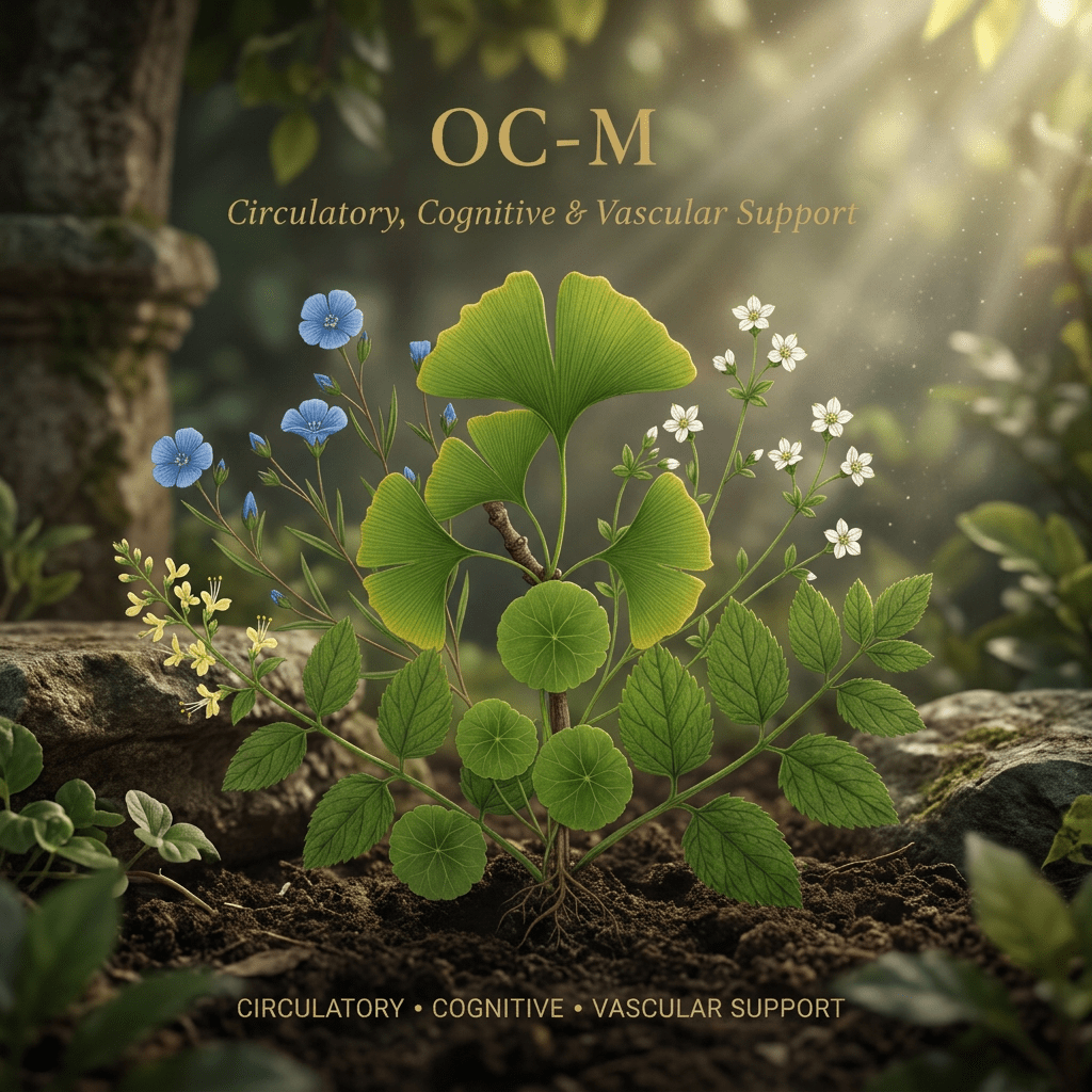OC-M editorial image in golden botanical light