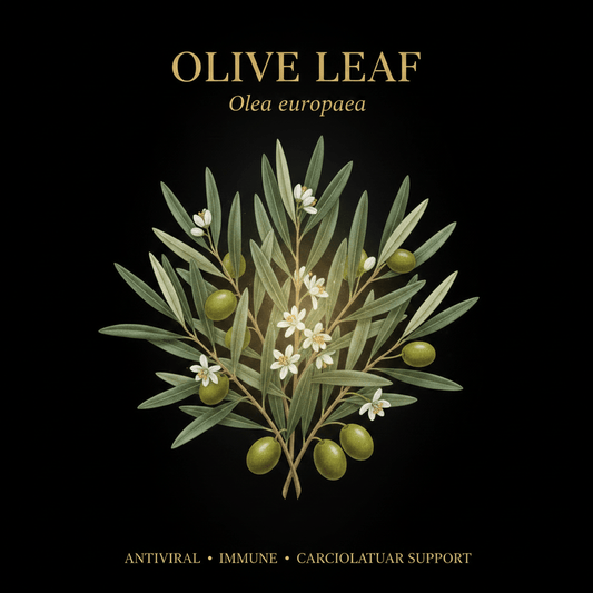 Olive Leaf (Olea europaea) – Cardiovascular, Antiviral & Antioxidant Support, Tincture, Futures ETC
