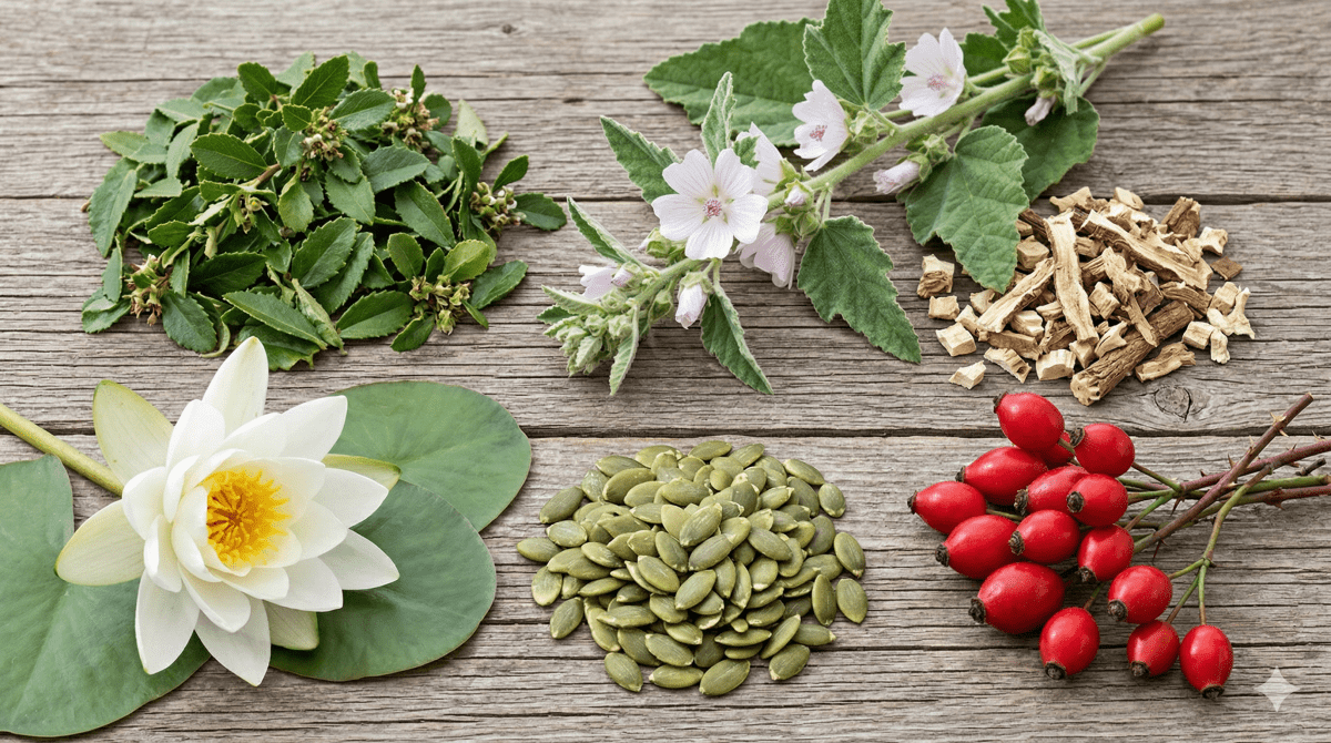 P - W (Buchu, Marshmallow, Pumpkin Seed, White Pond Lily, Wild Rose Hips), Tincture, Futures ETC
