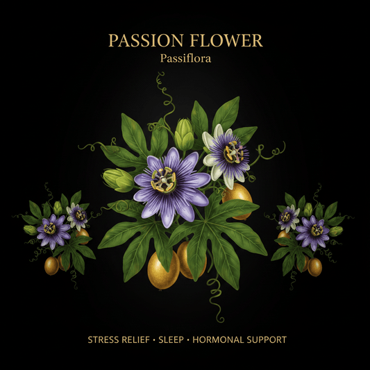 Passion Flower (Passiflora) – Stress Relief, Sleep & Hormonal Support, Tincture, Futures ETC