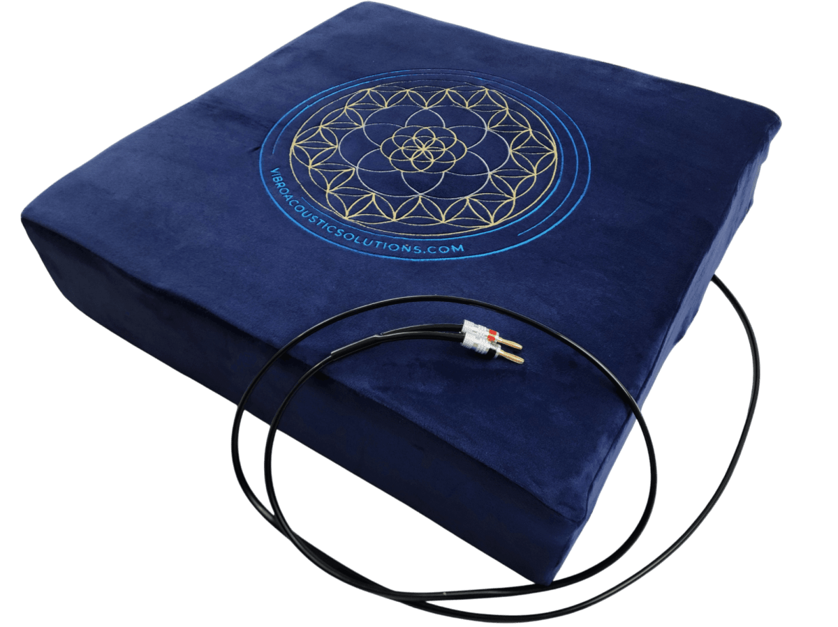 Premium Vibroacoustic Therapy Meditation Cushion Bundle, Vibroacoustic Cushion, Futures ETC
