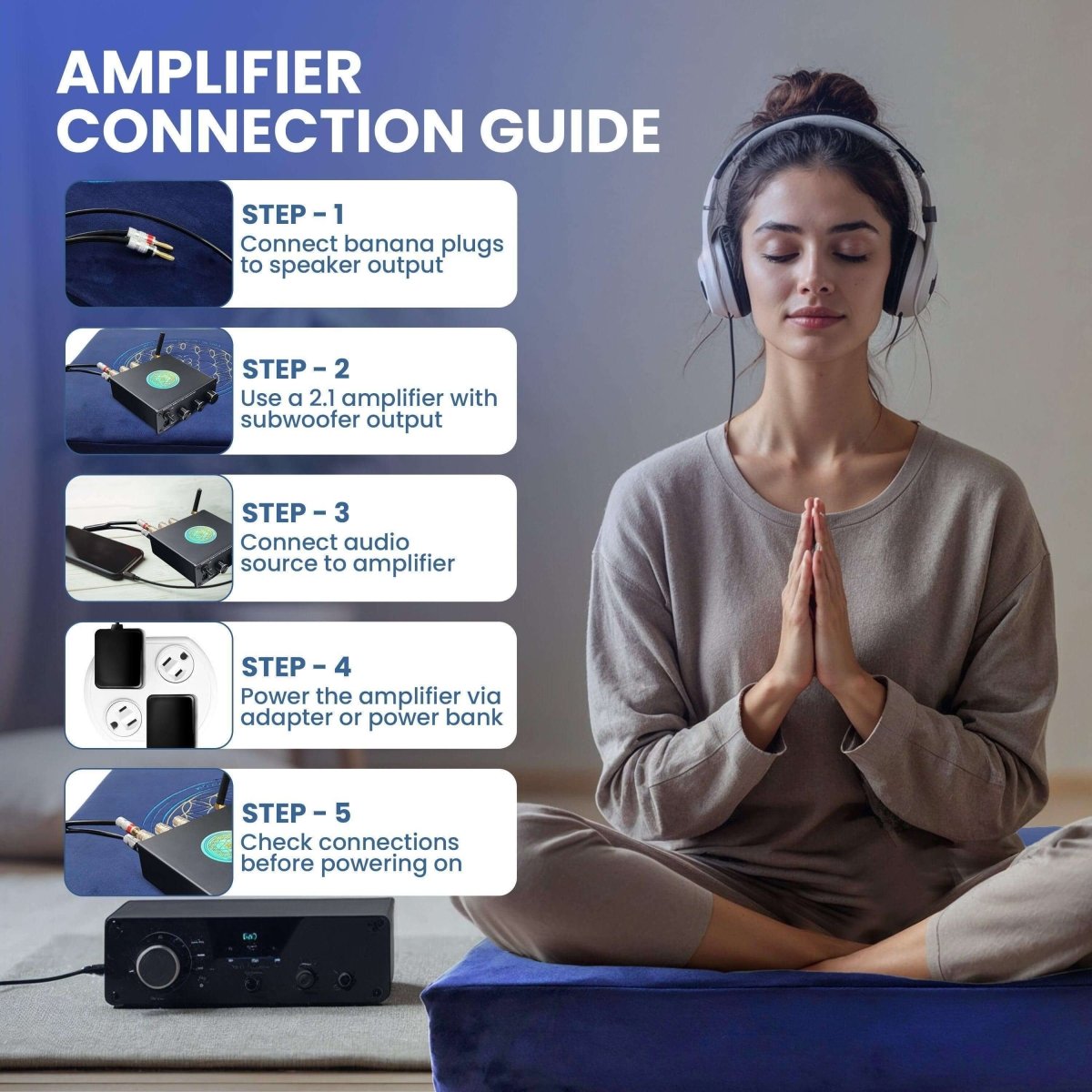 Premium Vibroacoustic Therapy Meditation Cushion Bundle, Vibroacoustic Cushion, Futures ETC