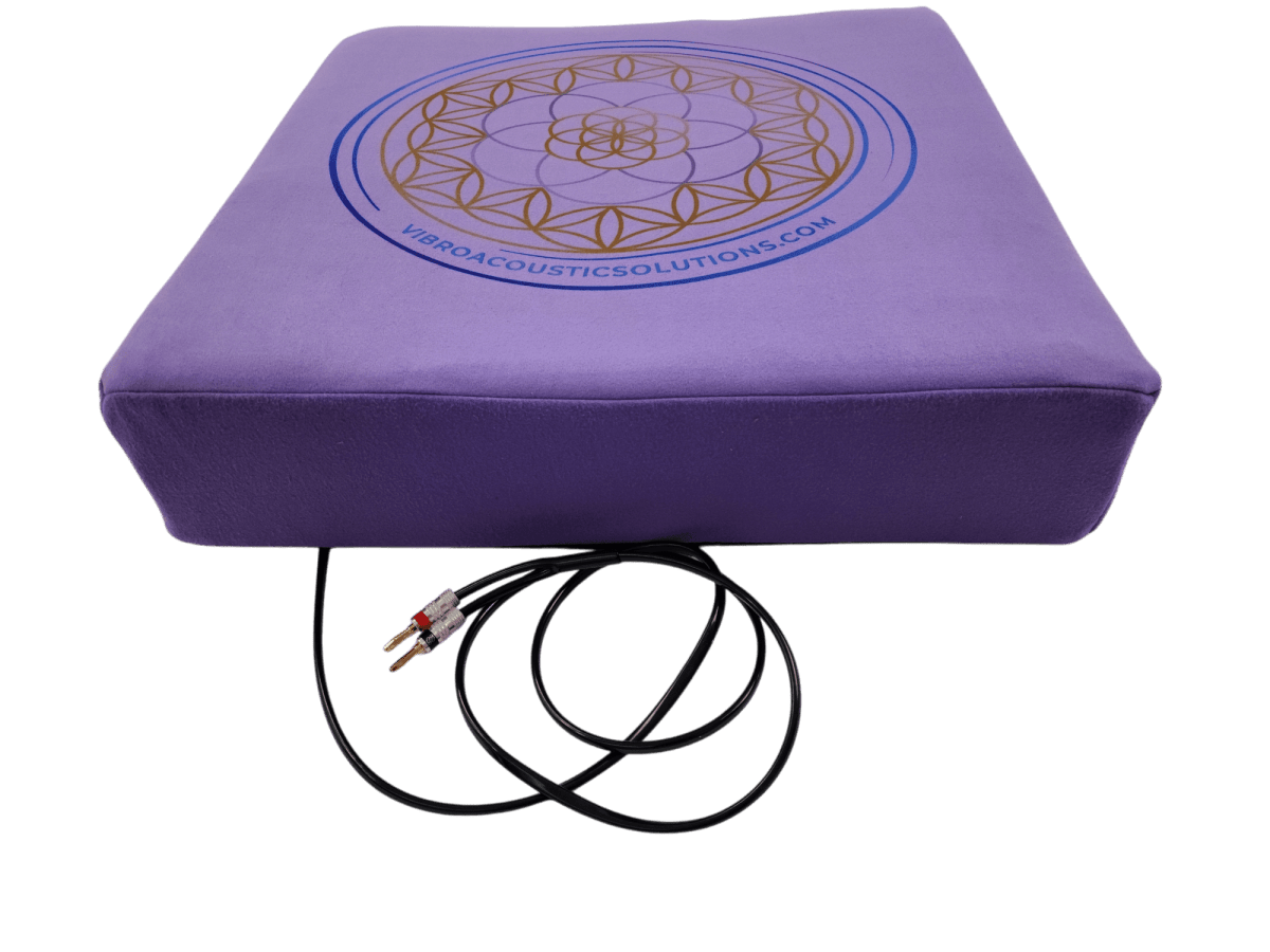 Premium Vibroacoustic Therapy Meditation Cushion Bundle, Vibroacoustic Cushion, Futures ETC
