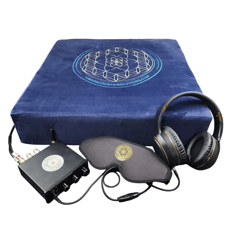 Premium Vibroacoustic Therapy Meditation Cushion Bundle, Vibroacoustic Cushion, Futures ETC