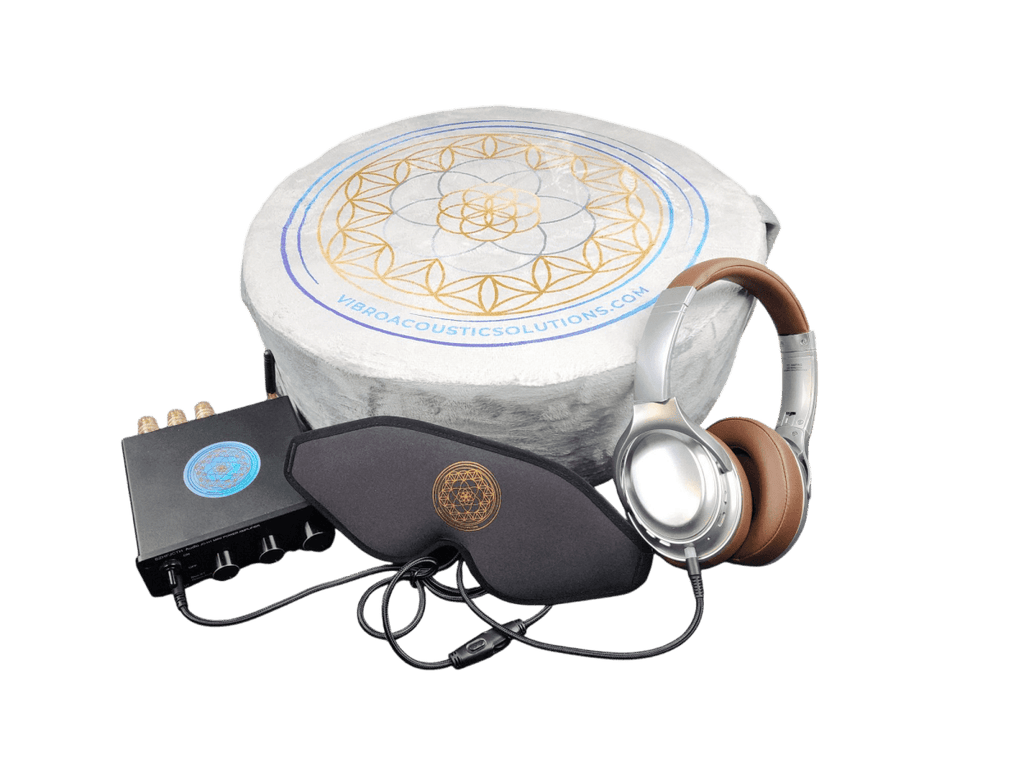 Premium Vibroacoustic Zafu Meditation Cushion Bundle, Vibroacoustic Cushion, Futures ETC