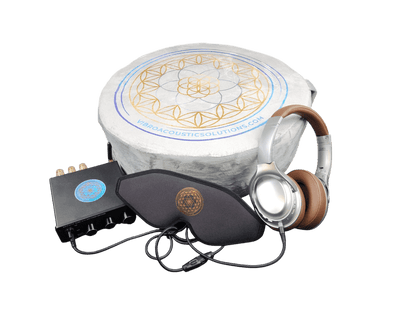 Premium Vibroacoustic Zafu Meditation Cushion Bundle, Vibroacoustic Cushion, Futures ETC