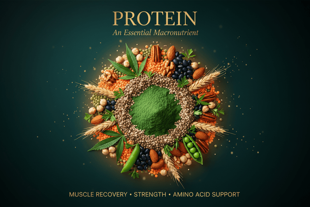 Protein - An Essential Macronutrient, Tincture, Futures ETC