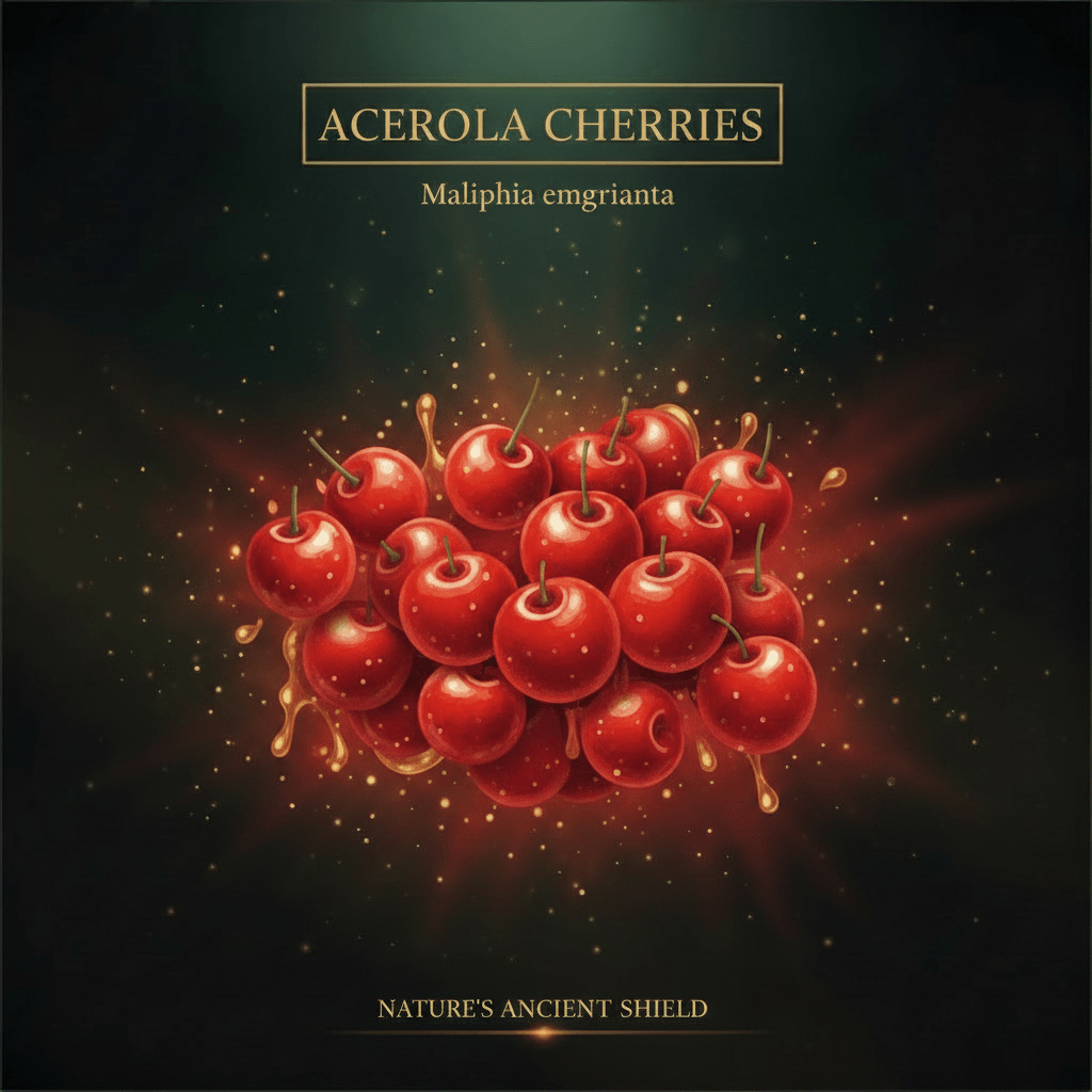 Pure Acerola Cherry (Malpighia emarginata): Natural Vitamin C Superfood, Tincture, Futures ETC