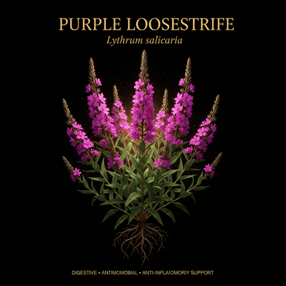Purple Loosestrife (Lythrum salicaria) – Digestive, Antimicrobial & Anti - Inflammatory Support, Tincture, Futures ETC