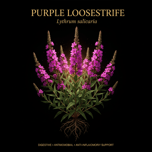 Purple Loosestrife (Lythrum salicaria) – Digestive, Antimicrobial & Anti - Inflammatory Support, Tincture, Futures ETC