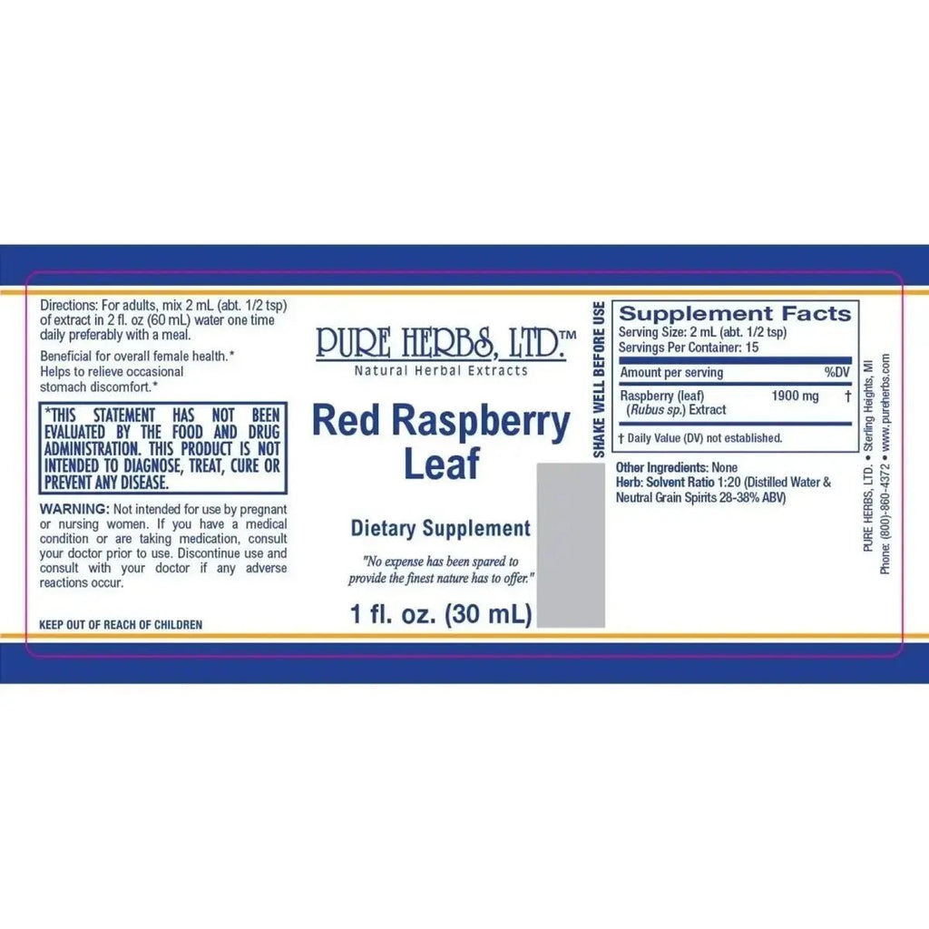 Red Raspberry Leaf (Rubus idaeus) - Futures ETC Tincture