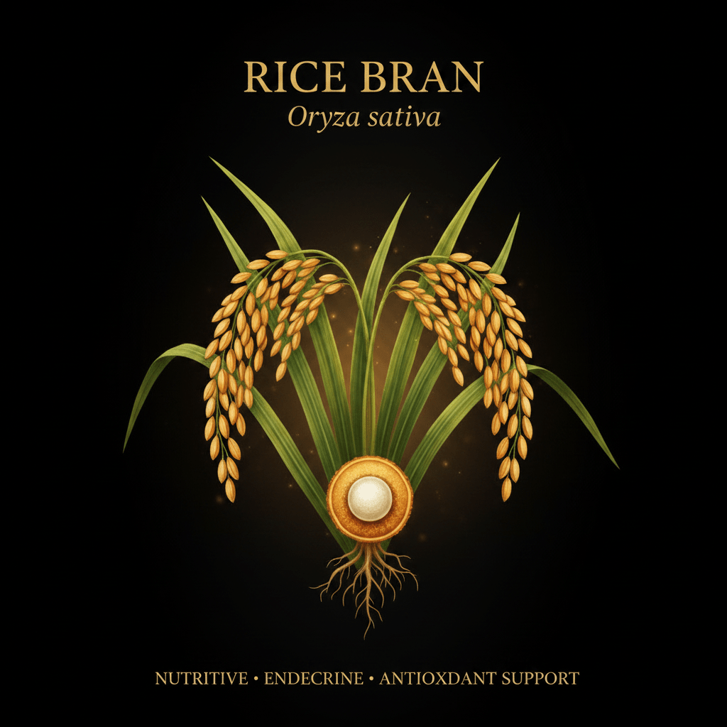 Rice Bran (Oryza sativa) – Nutritive, Endocrine & Antioxidant Support, Tincture, Futures ETC