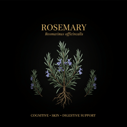 Rosemary (Rosmarinus officinalis) – Cognitive, Skin & Digestive Support, Tincture, Futures ETC