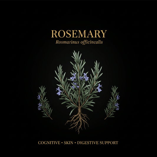 Rosemary (Rosmarinus officinalis) – Cognitive, Skin & Digestive Support, Tincture, Futures ETC