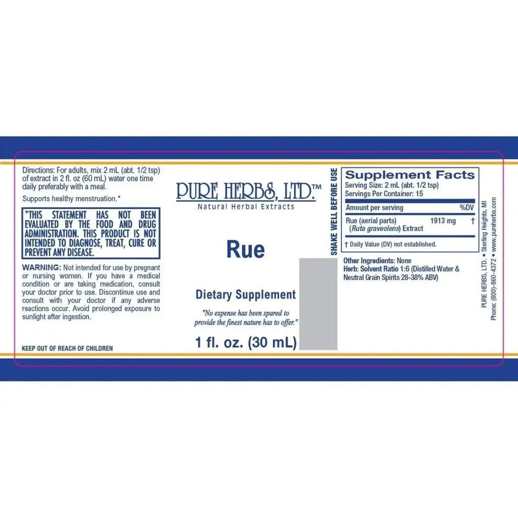 Rue (Ruta graveolens) - Futures ETC Tincture