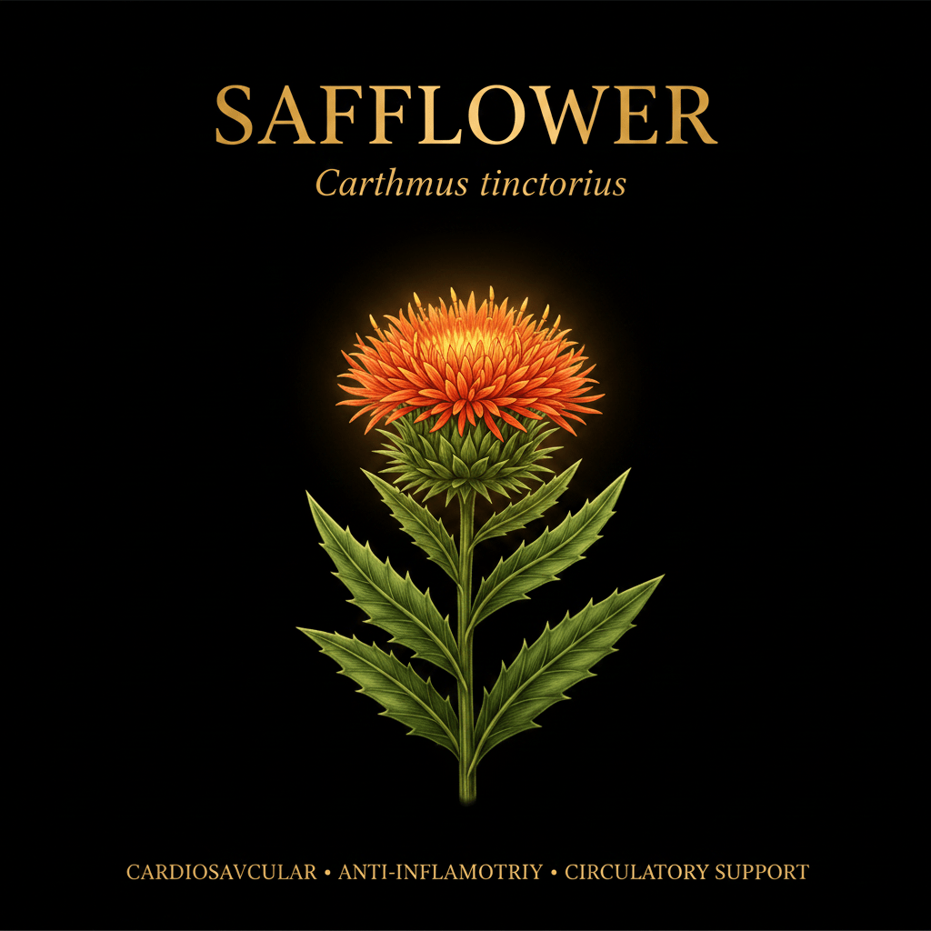 Safflowers (Carthamus tinctorius) – Circulatory, Anti - Inflammatory & Immune Support, Tincture, Futures ETC