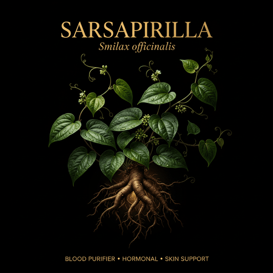 Sarsaparilla (Smilax) – Blood Purifier, Hormonal & Skin Support, Tincture, Futures ETC