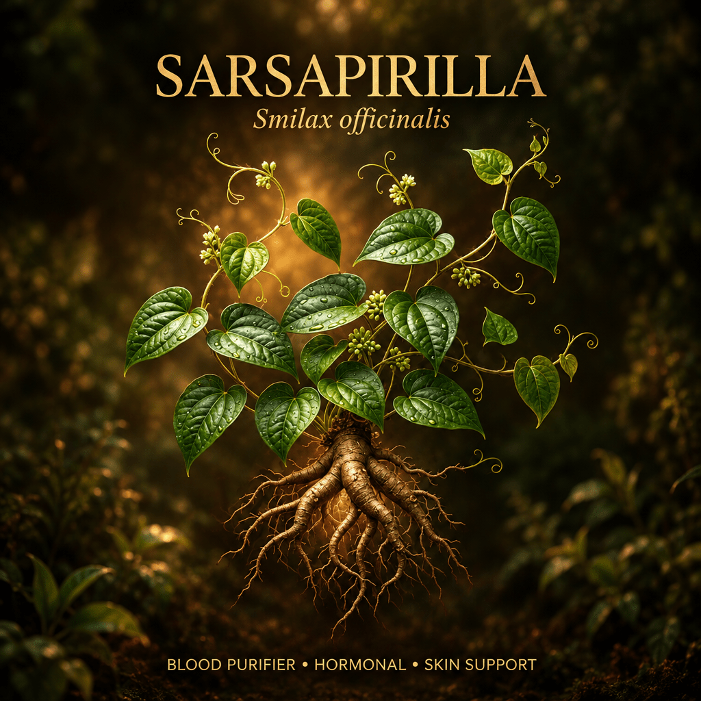Sarsaparilla (Smilax) – Blood Purifier, Hormonal & Skin Support, Tincture, Futures ETC