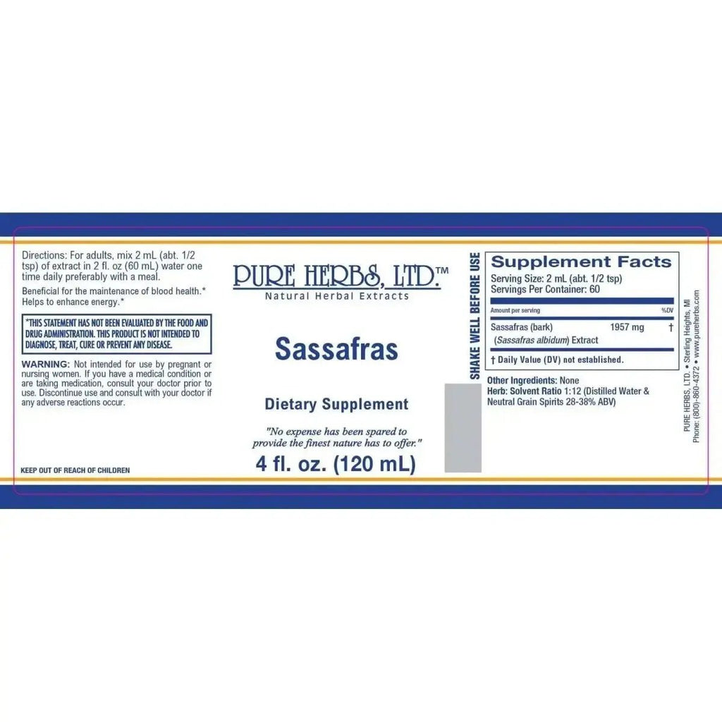 Sassafras (Sassafras albidum) - Futures ETC Tincture