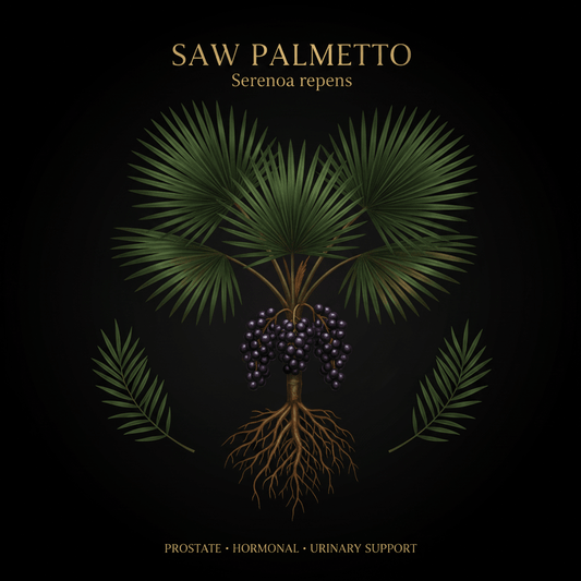 Saw Palmetto (Serenoa repens) – Prostate & Hormonal Support for Men, Tincture, Futures ETC
