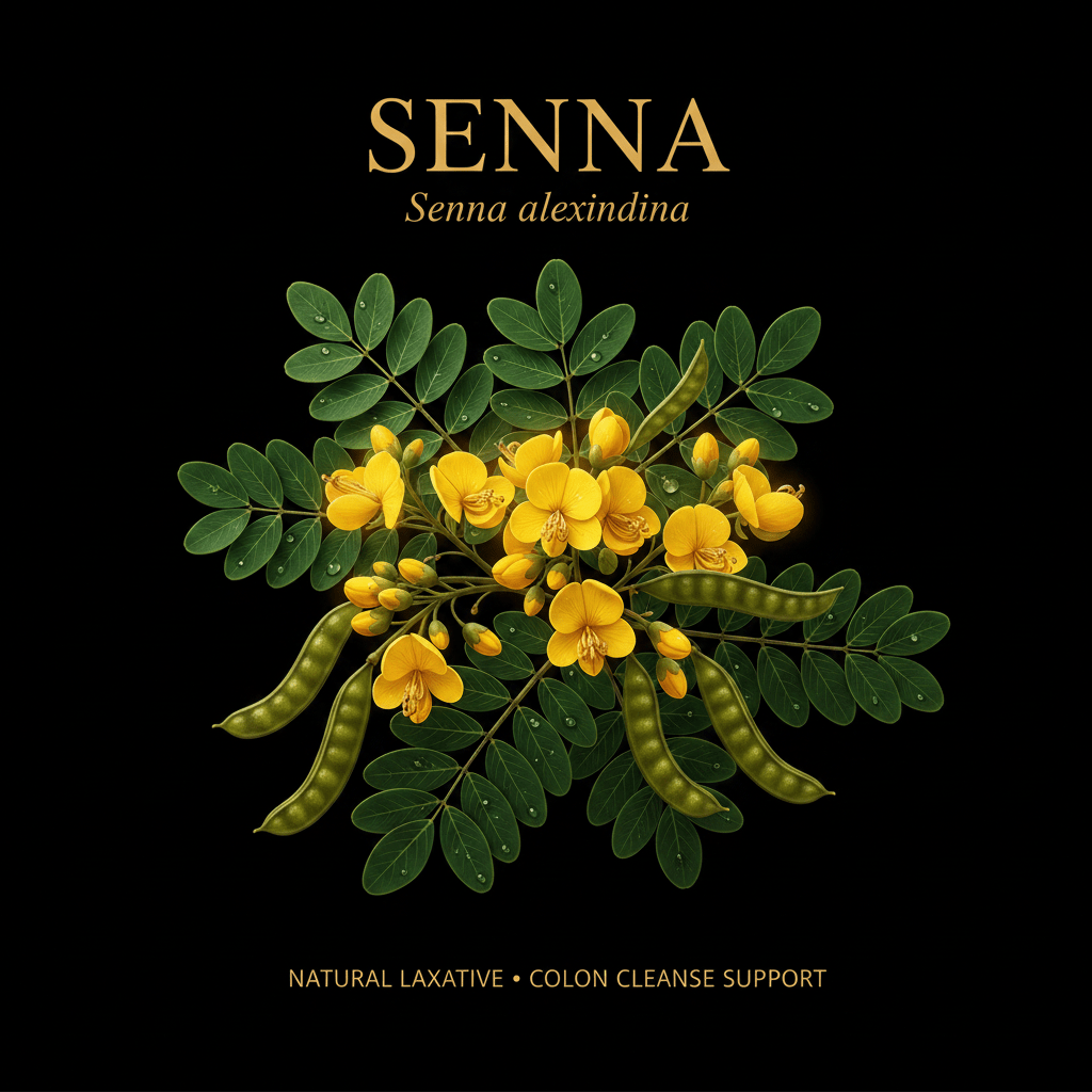 Senna (Senna alexandrina) – Natural Laxative & Colon Cleanse Support, Tincture, Futures ETC