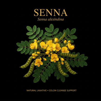 Senna (Senna alexandrina) – Natural Laxative & Colon Cleanse Support, Tincture, Futures ETC