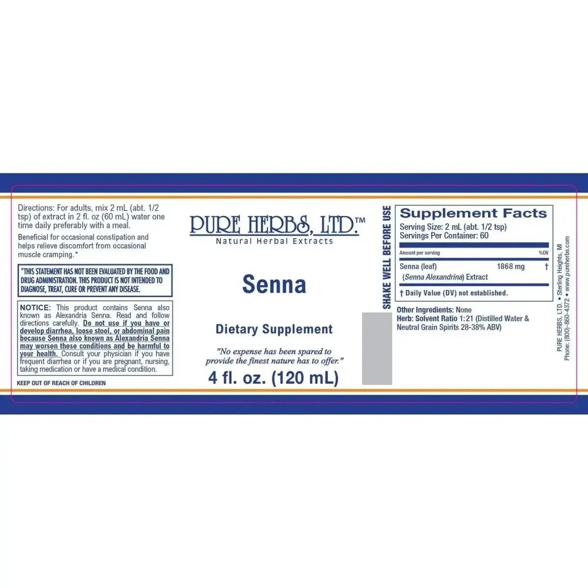 Senna (Senna alexandrina) - Futures ETC Tincture