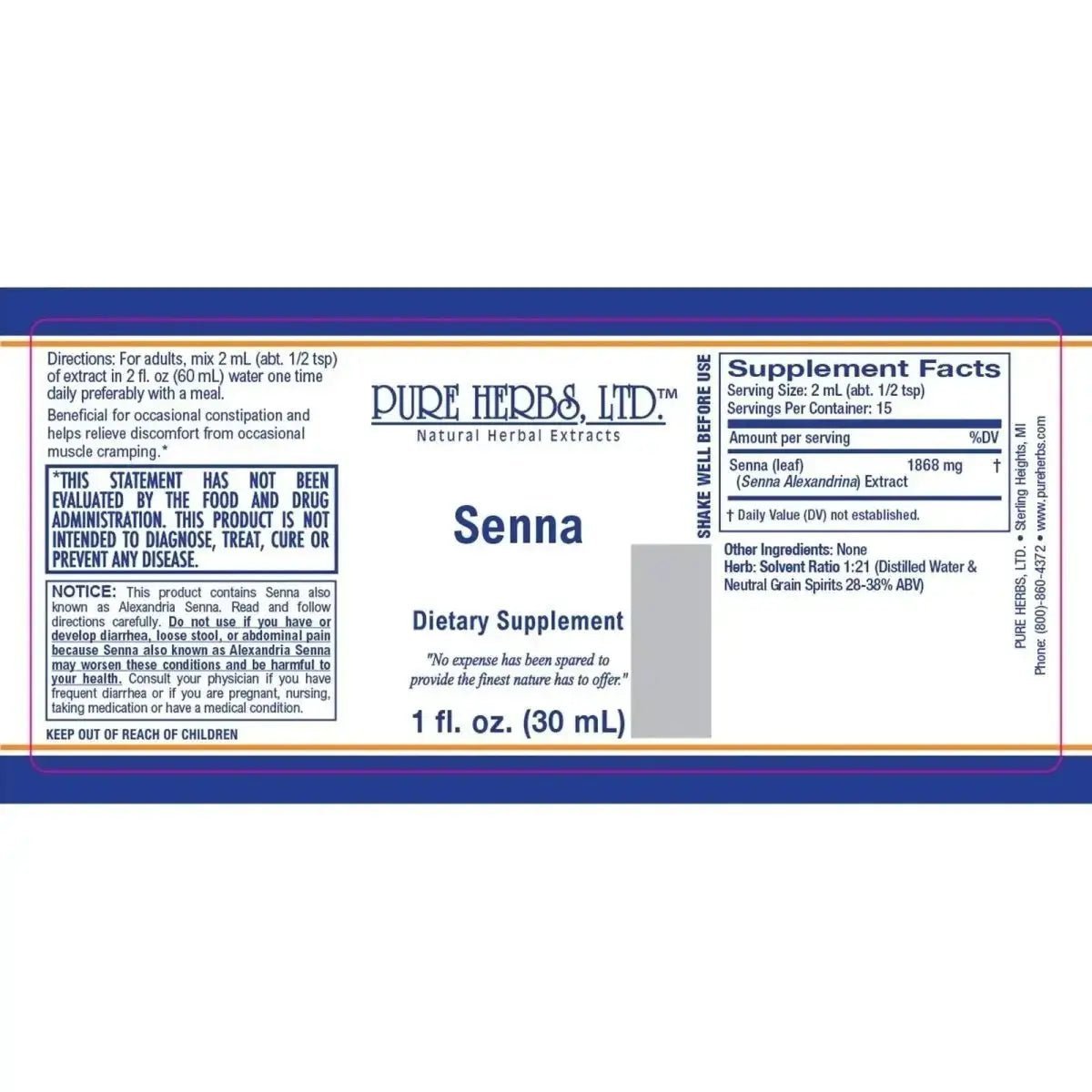 Senna (Senna alexandrina) - Futures ETC Tincture