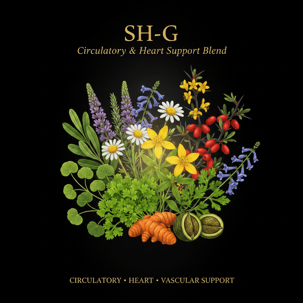 SH - G – Circulatory, Heart & Herbal Support Blend, Tincture, Futures ETC