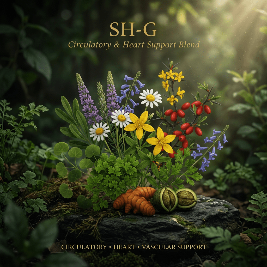 SH-G editorial image in golden botanical light