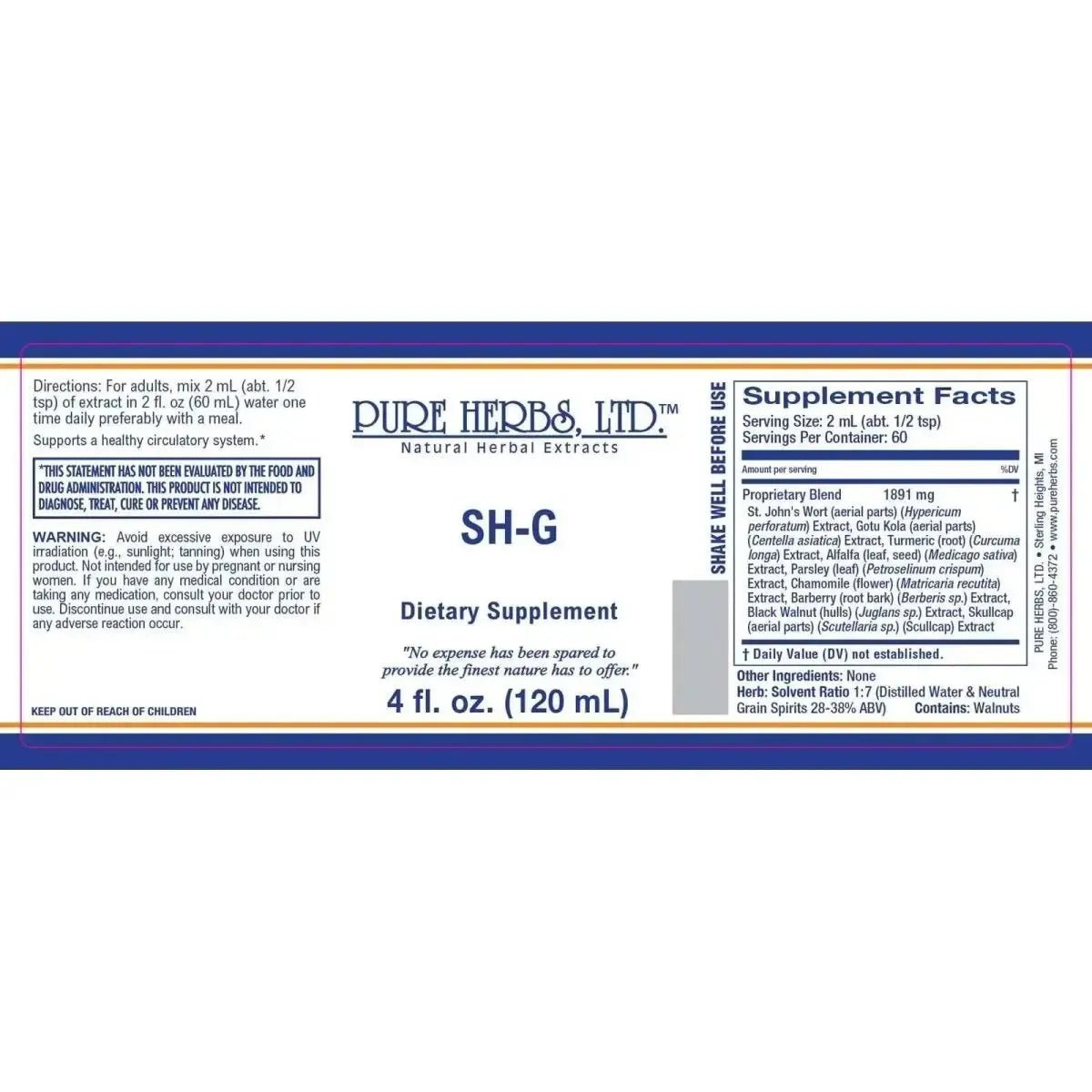SH - G - Futures ETC Tincture