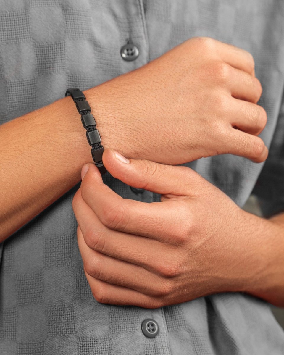 Shungite EMF Protection Bracelet - Havana, Beaded Bracelet, Futures ETC