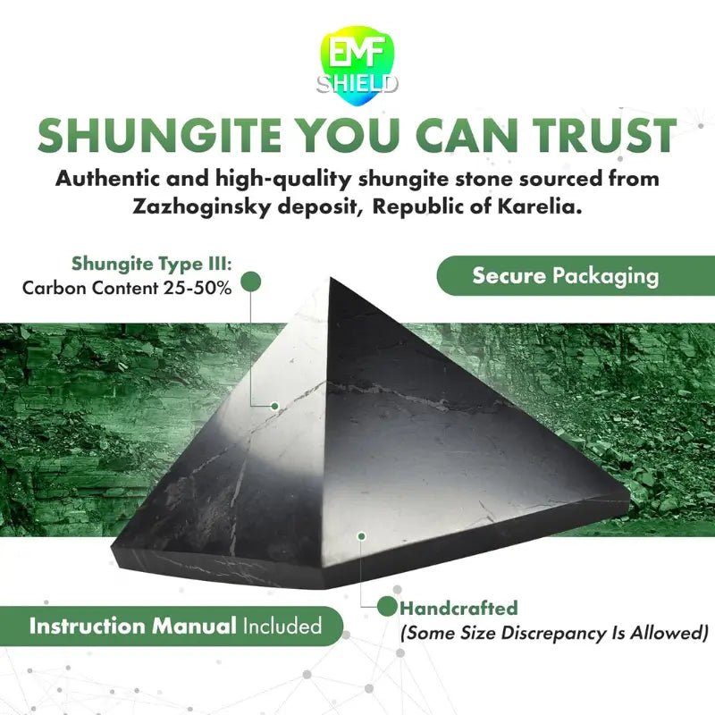 Shungite Stone Home EMF Defender, Health & Beauty, Futures ETC