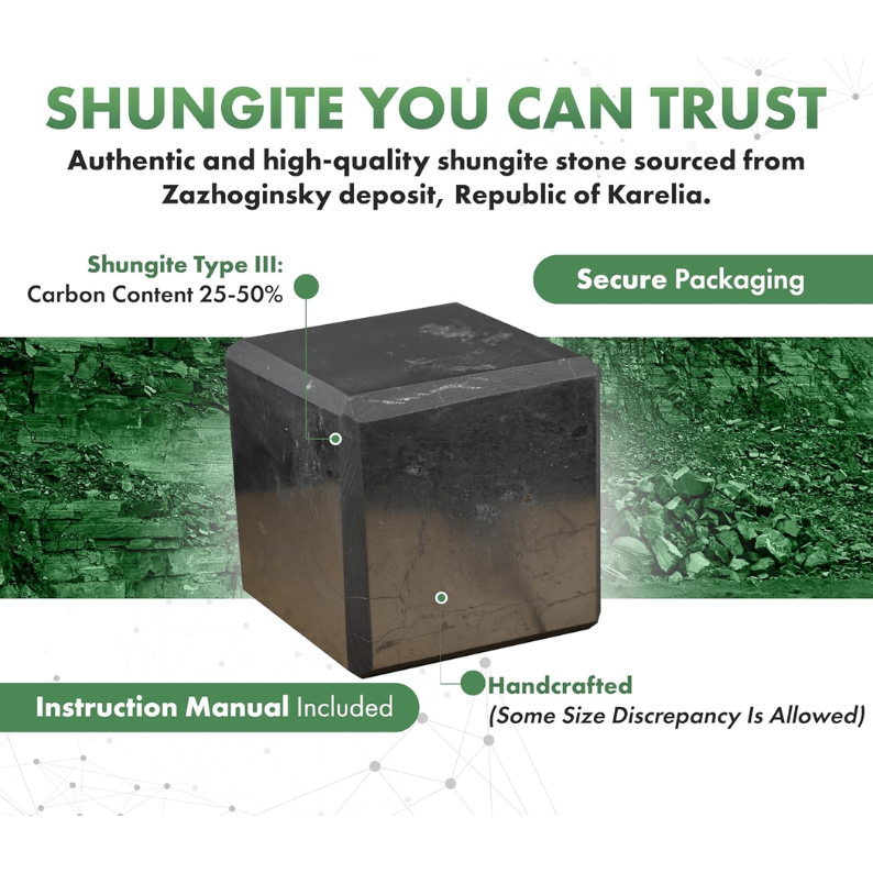 Shungite Stone Home EMF Defender, Health & Beauty, Futures ETC
