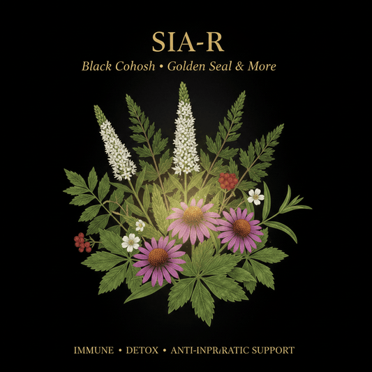 SIA-R – Immune, Respiratory & Anti-Inflammatory Support | Black Cohosh, Golden Seal & More (1937mg), Tincture, Futures ETC