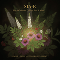 SIA-R botanical editorial image with gold serif text
