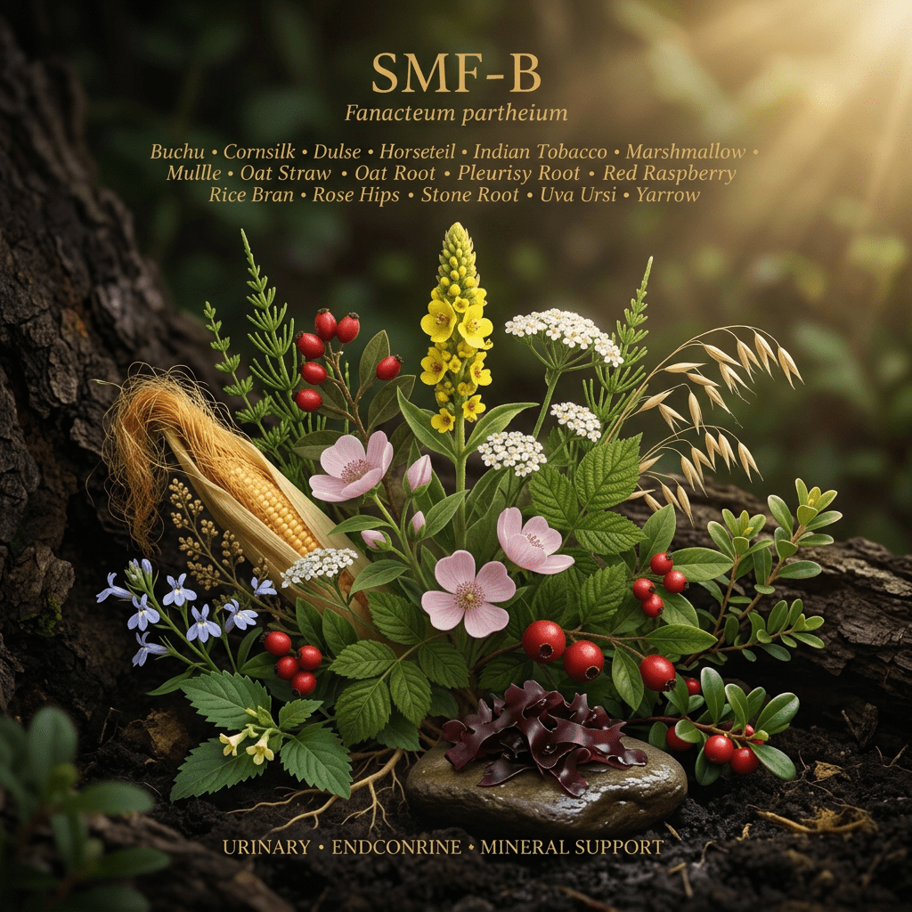 SMF-B editorial image in golden botanical light