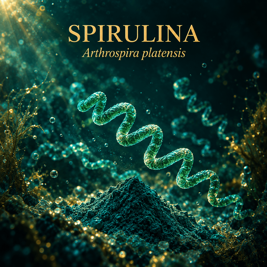 Spirulina (liquid, capsules 200 ct and bulk powder), Tincture, Futures ETC