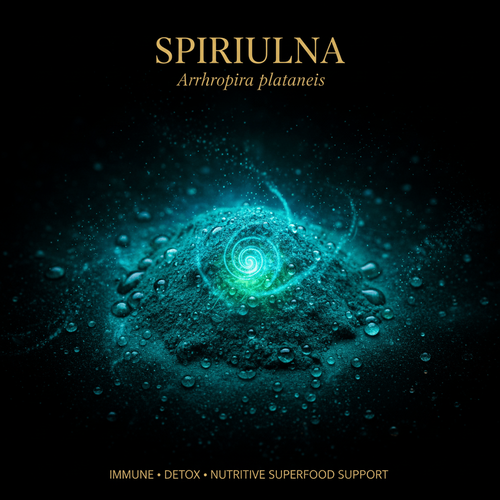 Spirulina (liquid, capsules 200 ct and bulk powder), Tincture, Futures ETC
