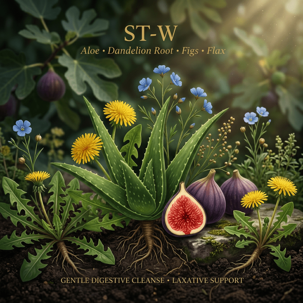 ST-W editorial image in golden botanical light