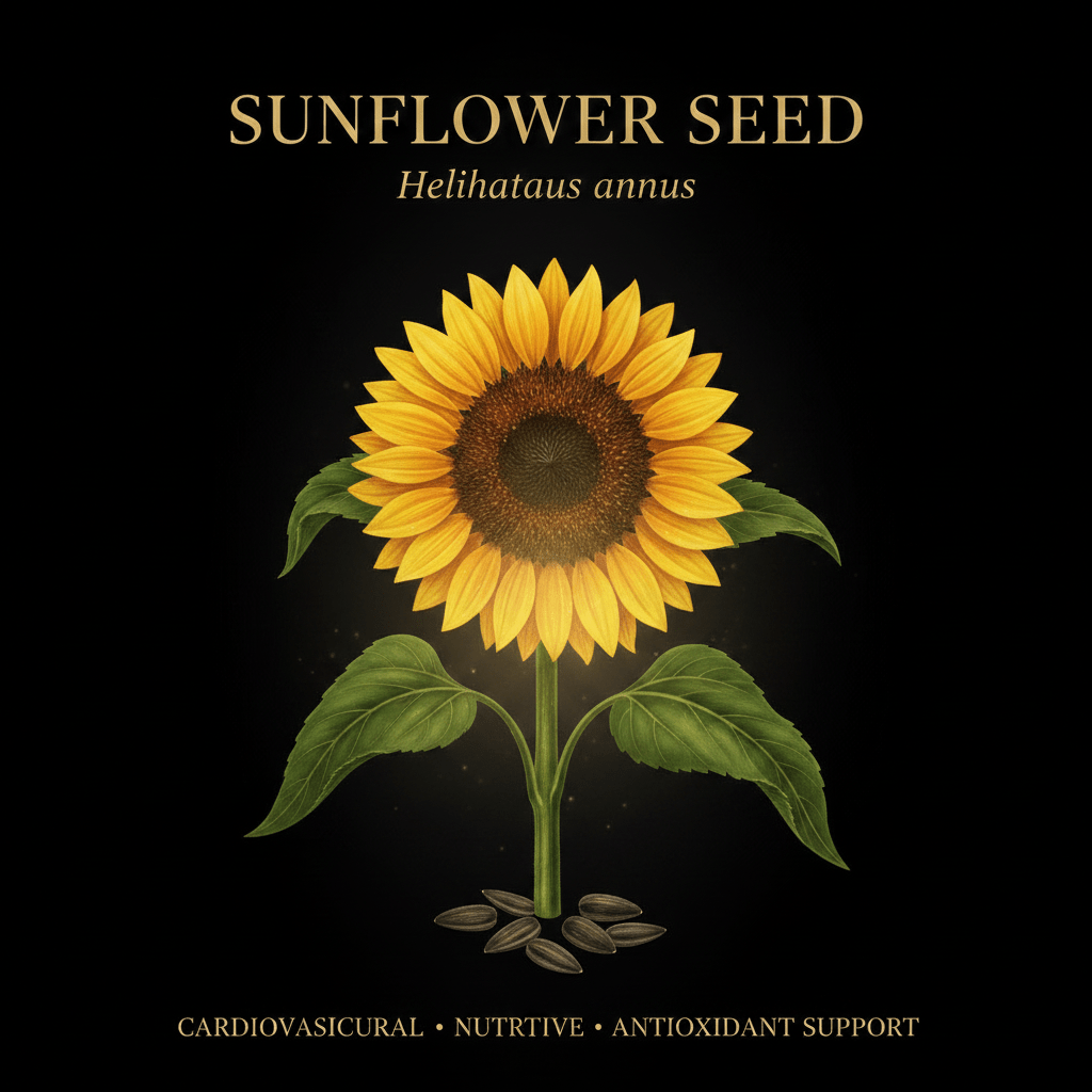 Sunflower Seed (Helianthus annuus) – Nutritive, Immune & Antioxidant Support, Tincture, Futures ETC