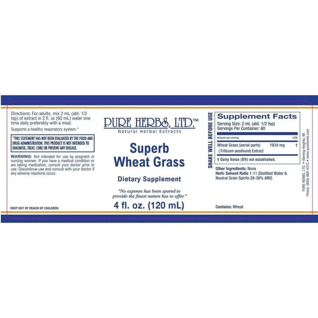 Superb Wheat Grass Extract (Triticum aestivum) - Futures ETC Tincture