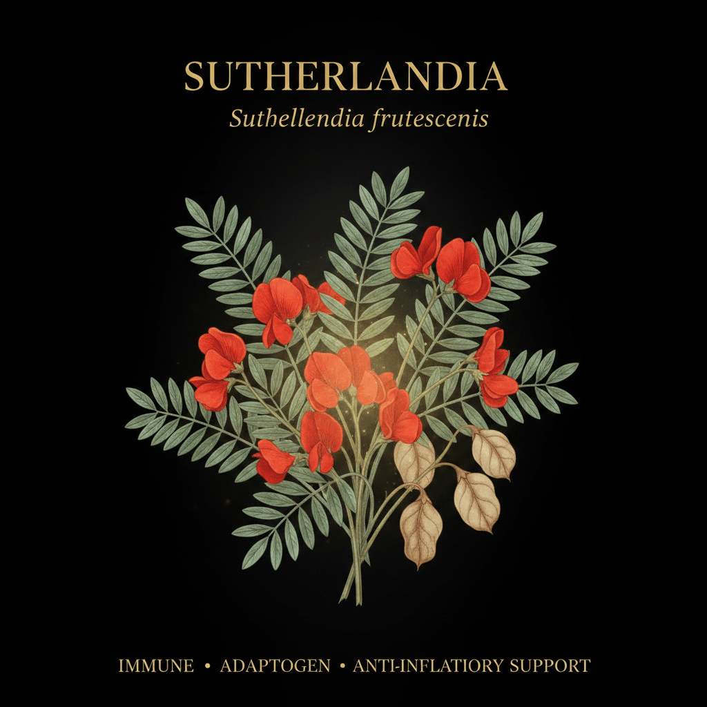 Sutherlandia (Sutherlandia frutescens) – Immune, Adaptogenic & Anti - Inflammatory Support, Tincture, Futures ETC