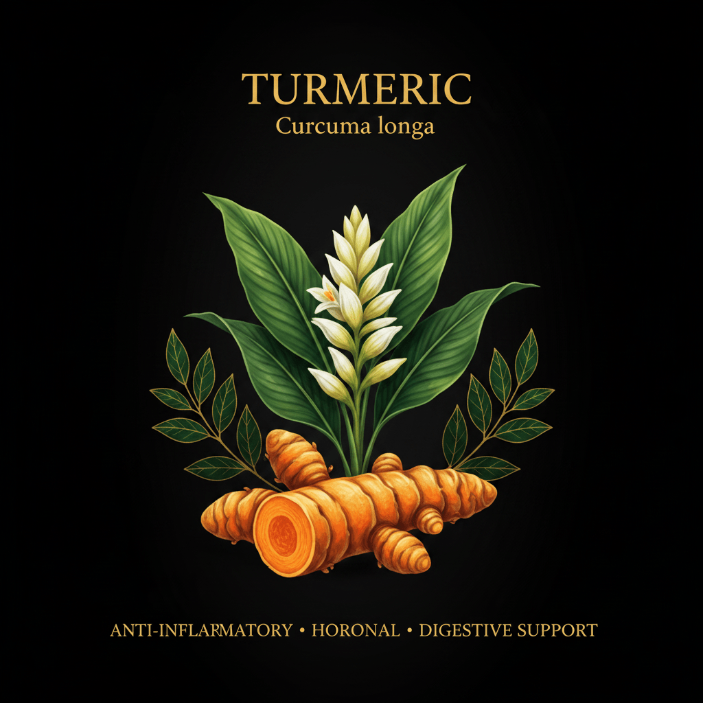 Turmeric (Curcuma longa) – Anti - Inflammatory, Hormonal & Digestive Support, Tincture, Futures ETC