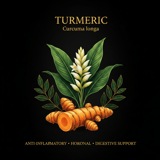 Turmeric (Curcuma longa) – Anti - Inflammatory, Hormonal & Digestive Support, Tincture, Futures ETC