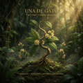 Cat’s claw editorial image in a golden-lit rainforest setting