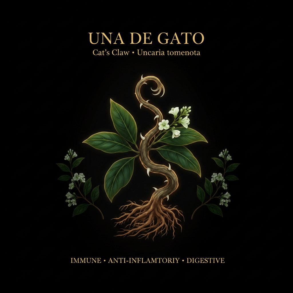 Una De Gato (Cat's Claw) – Immune, Anti - Inflammatory & Digestive Support, Tincture, Futures ETC