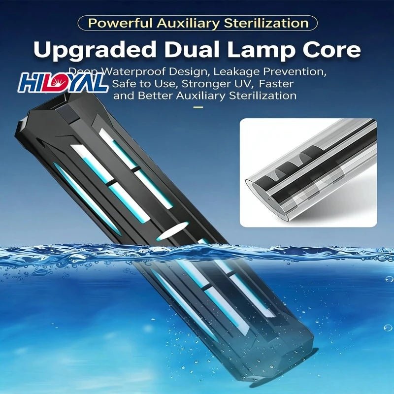 UV Water Purification Lamp – Timed UVC Sterilization & Algae Removal Light, , Futures ETC