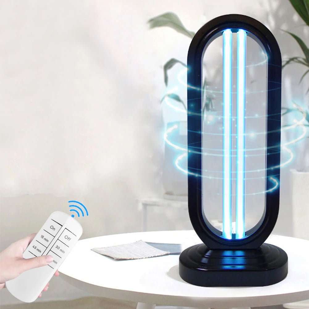 UVC Light Sanitizer with Remote Control – 3 - Speed Timer UV Disinfection Lamp for Home & Office, , Futures ETC