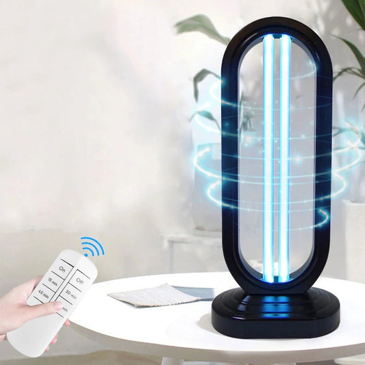 UVC Light Sanitizer with Remote Control – 3 - Speed Timer UV Disinfection Lamp for Home & Office, , Futures ETC